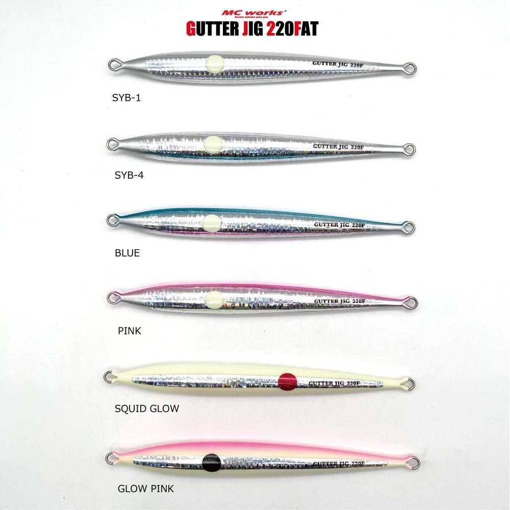 GUTTER JIG 220FAT 【ガタージグ220ファット】 - くまがい釣具 GUTTER JIG 220FAT 【ガタージグ220ファット】 - くまがい釣具
