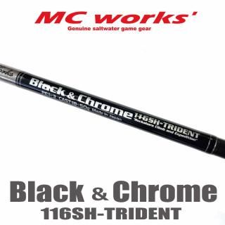 BlackChrome 116SH-TRIDENT ڥ֥å116SH-ȥ饤ǥȡ ڥǥ