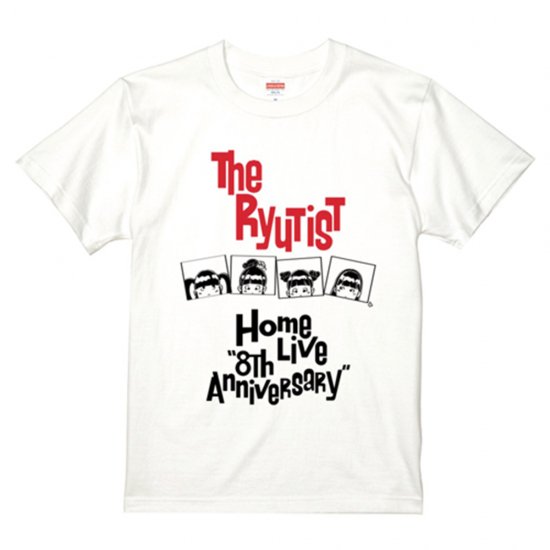 8th Anniversary  Tシャツ TWO COLORS - T-shirt