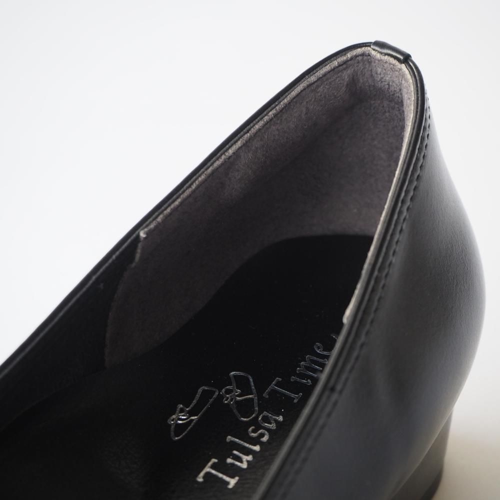 4.0cmヒールの黒パンプス - 大きいサイズのかわいくておしゃれな 4.0cmヒールの黒パンプス - 大きいサイズのかわいくておしゃれな