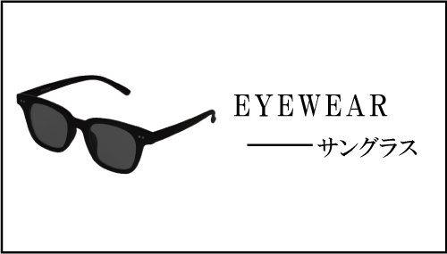 EYEWEAR SUNGLASS サングラス 眼鏡