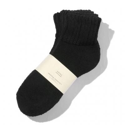 UNIVERSAL PRODUCTS (˥Сץ)3P PILE SOCKS BLACK