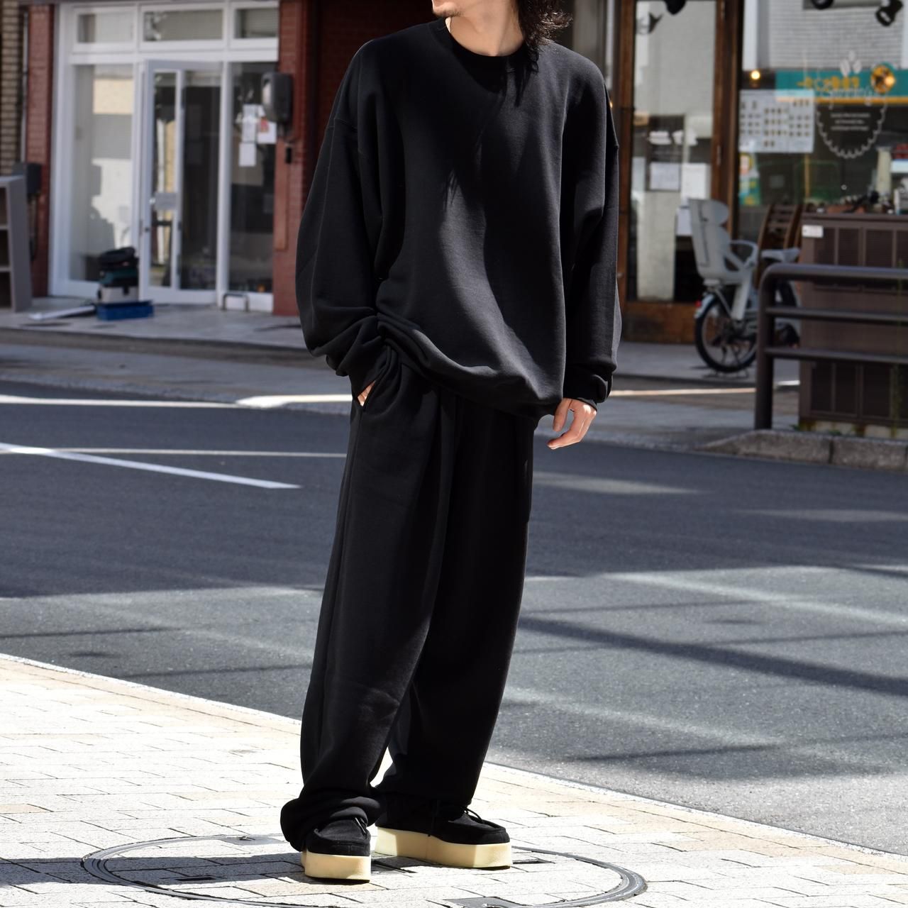 ユニバーサルプロダクツ × yaah wide sweat pants - ワークパンツ