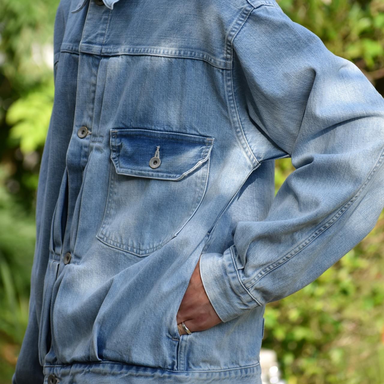 85%OFF!】 新品 定価42,900円 marka マーカ TYPE-1 デニムジャケット