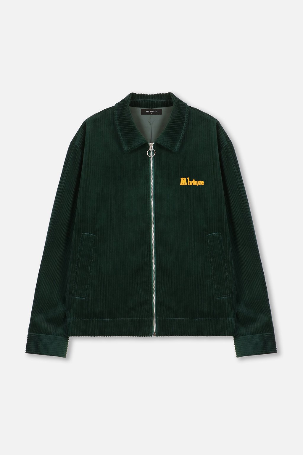 60%OFF MLVINCE (メルヴィンス)｜CORDUROY FLOWER ZIP JACKET GREEN