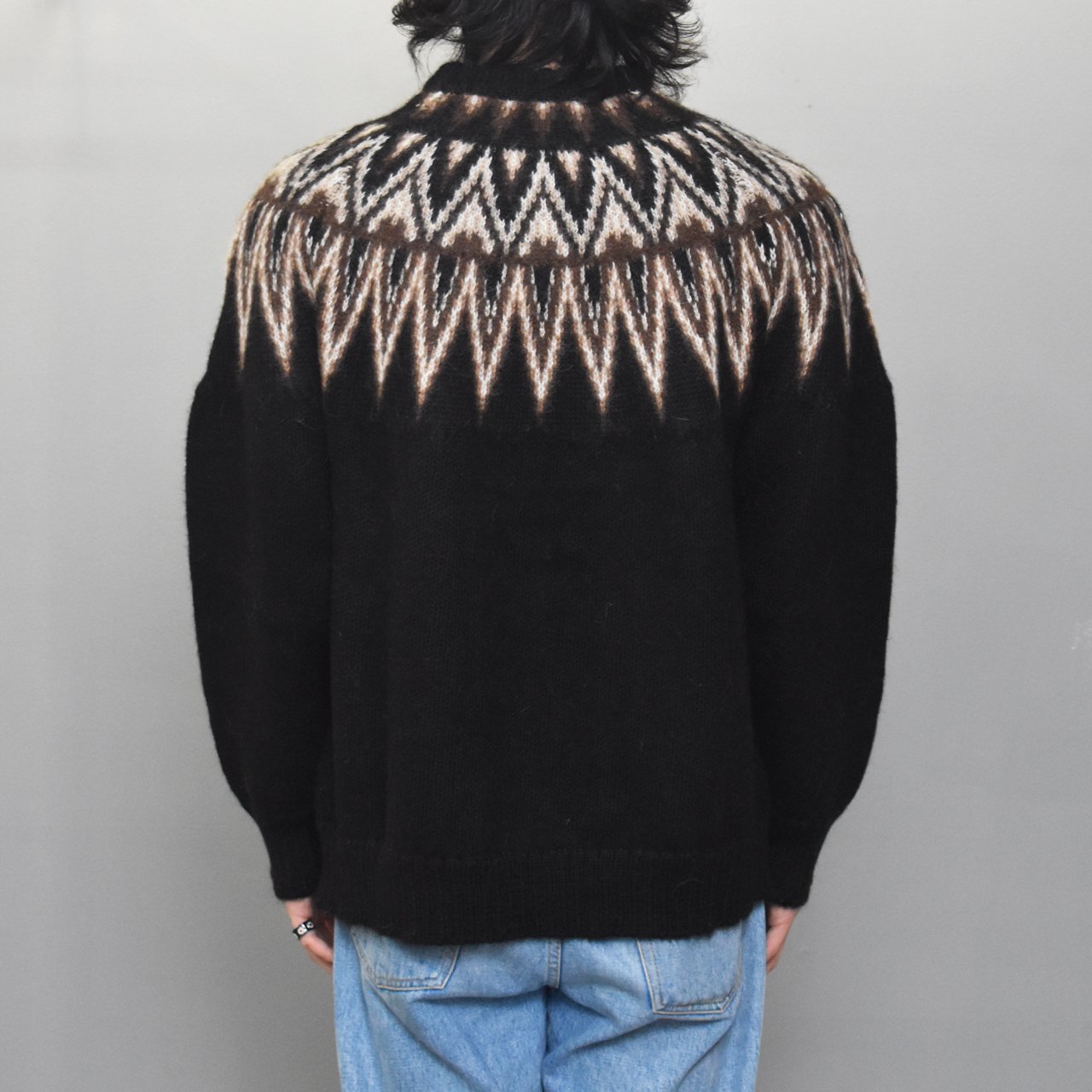 クリスマスローズ 新品 MARKAWARE 22AW NORDIC SWEATER ALPACA | www