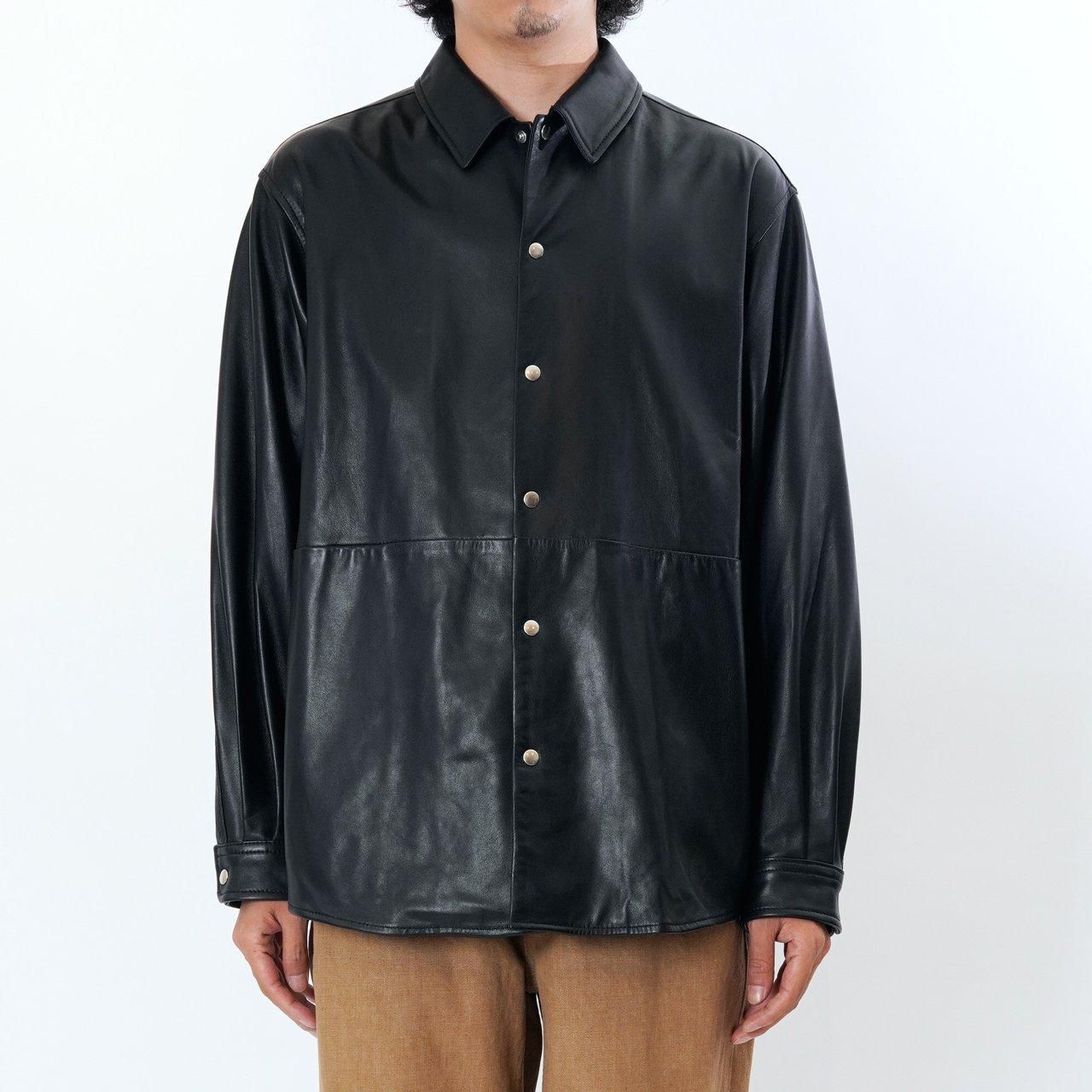 UNIVERSAL PRODUCTS. (ユニバーサルプロダクツ) 24SS/春夏
GOATLEATHER DRIZZLER JACKET BLACK