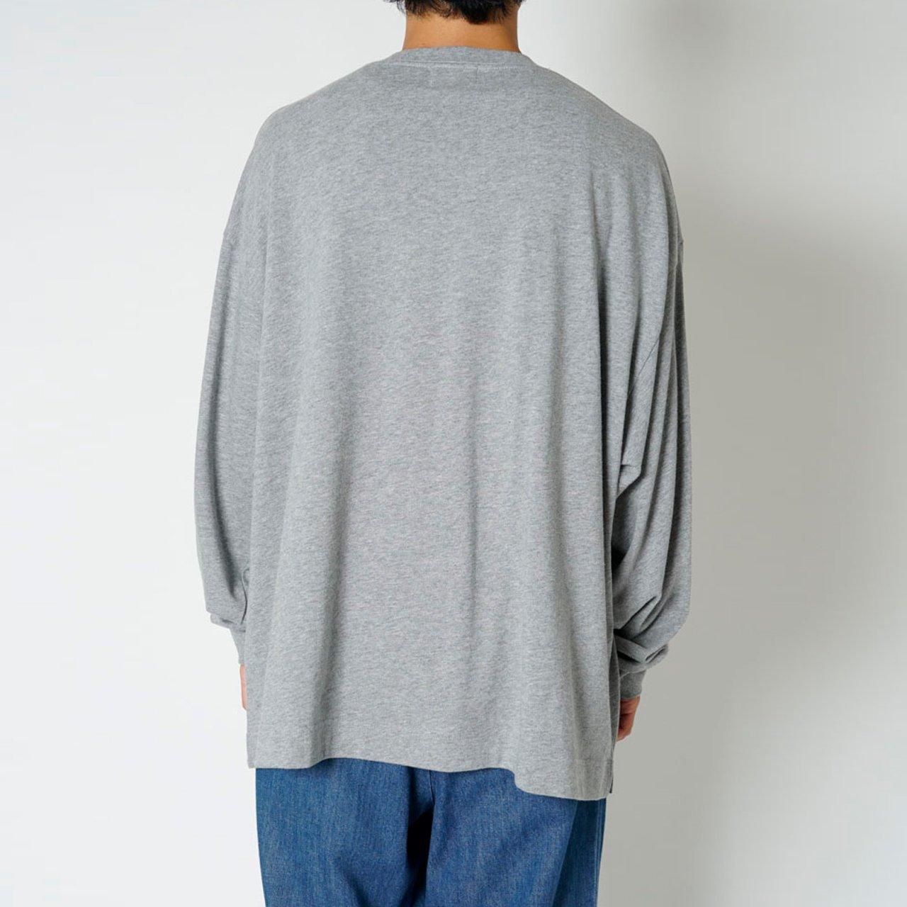 EVCON(エビコン)24SS/春夏
WIDE L/S TEE
233-91106
無地Tシャツ
長袖Tee
オーバーサイズ
1LDK
