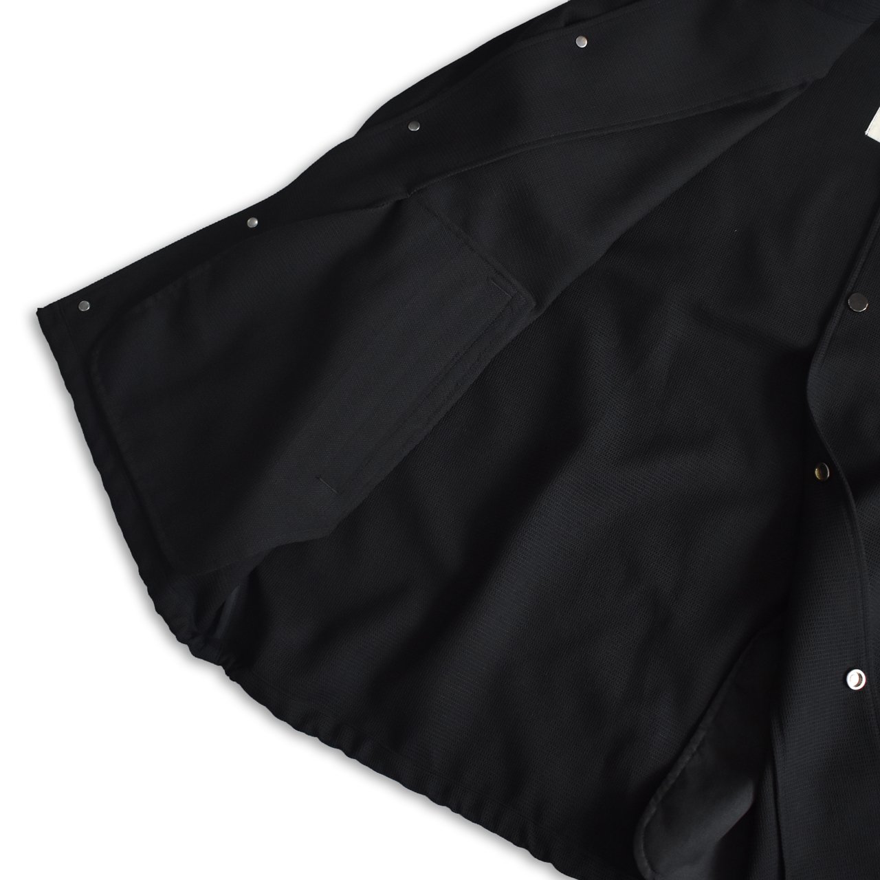 MARKAWARE (マーカウェア)｜COACH JACKET BLACK ORGANIC WOOL