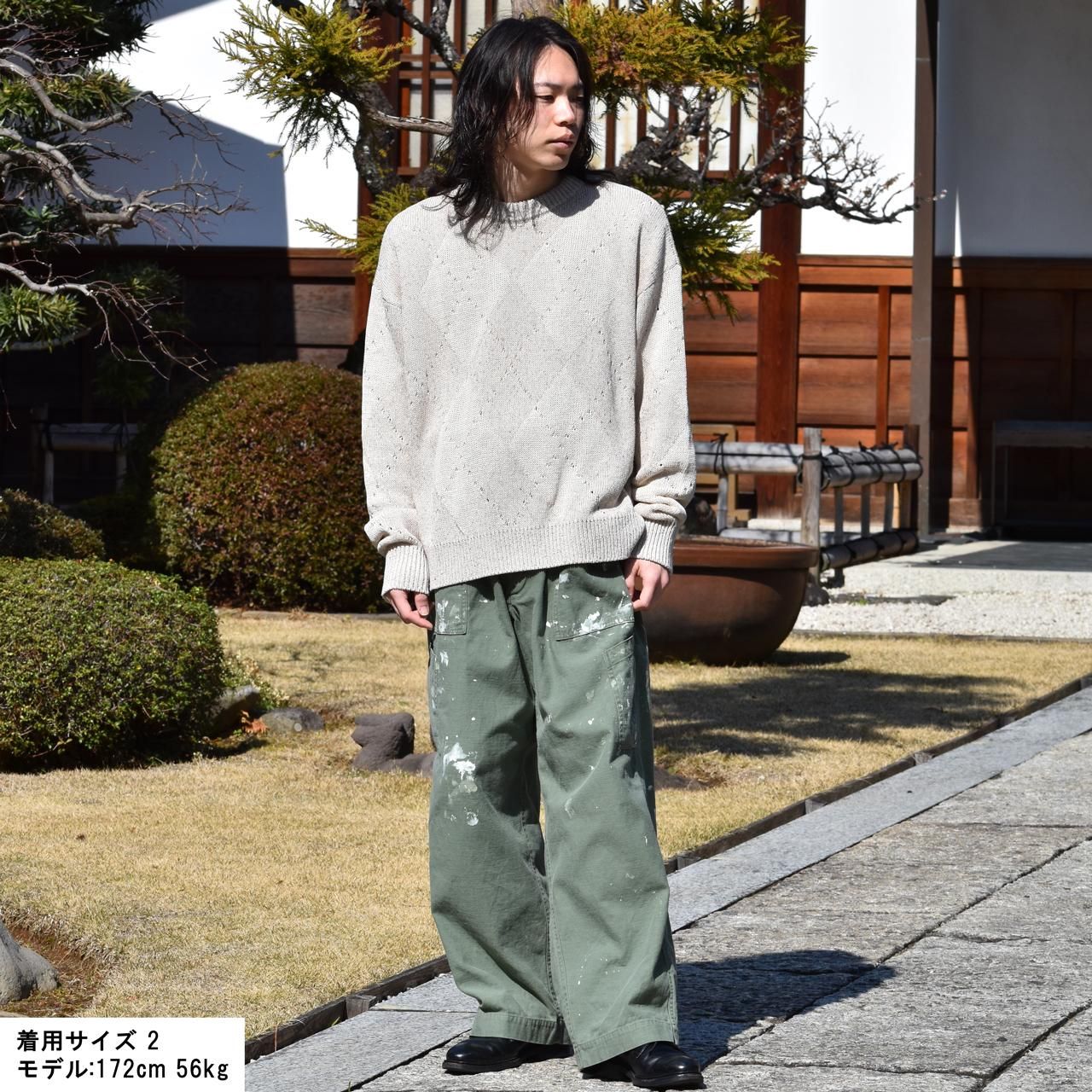 marka (マーカ)
BAKER PANTS PAINTED (ベイカーパンツ)