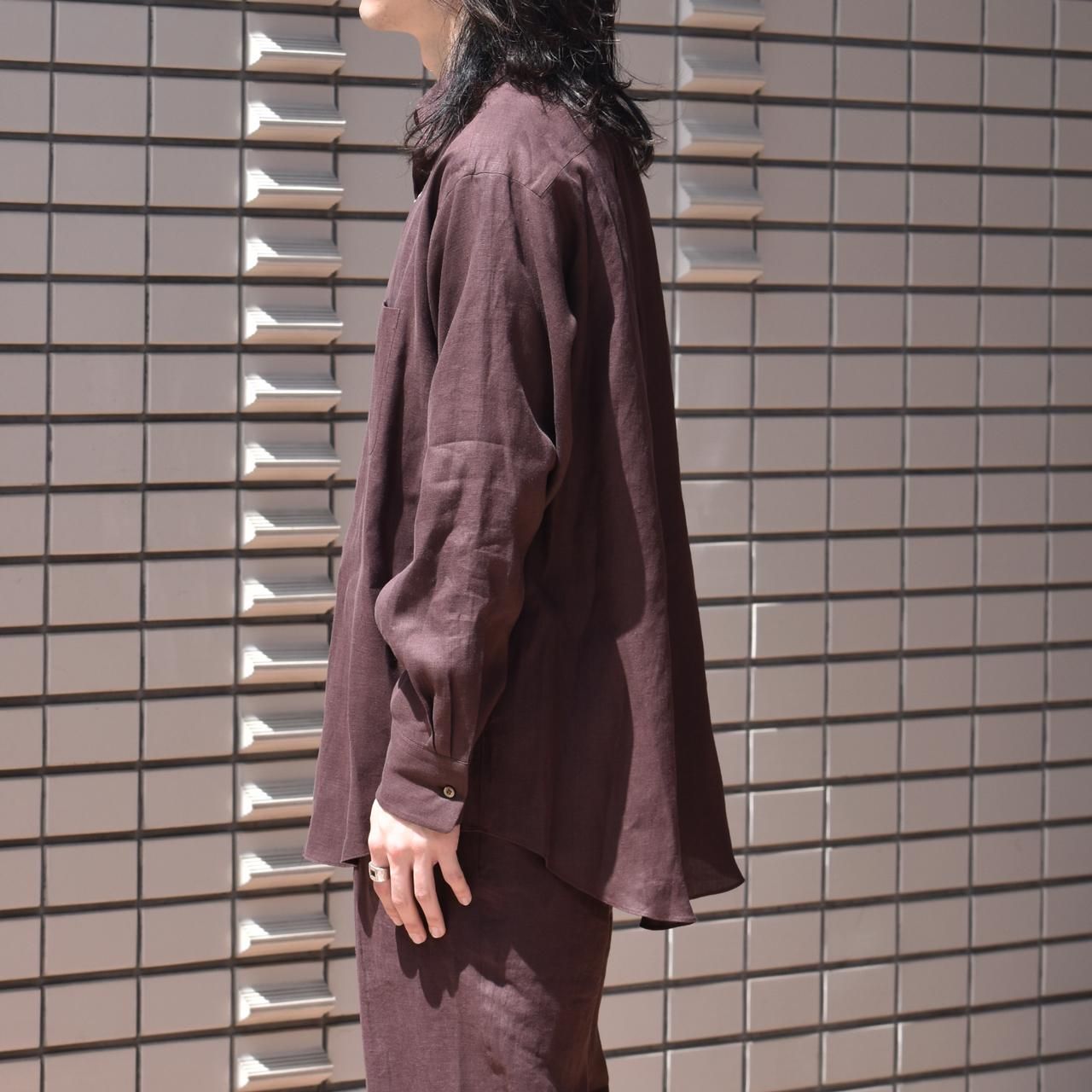 MARKAWARE 23ss ヘンプ セットアップ HEMP SHIRTING