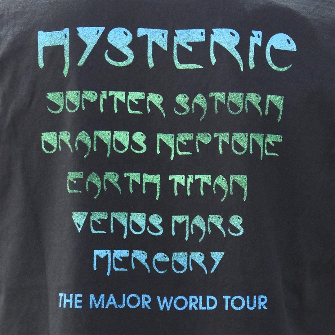 HYSTERIC GLAMOUR MAJOR WORLD TOUR ノースリーブ HYSTERIC