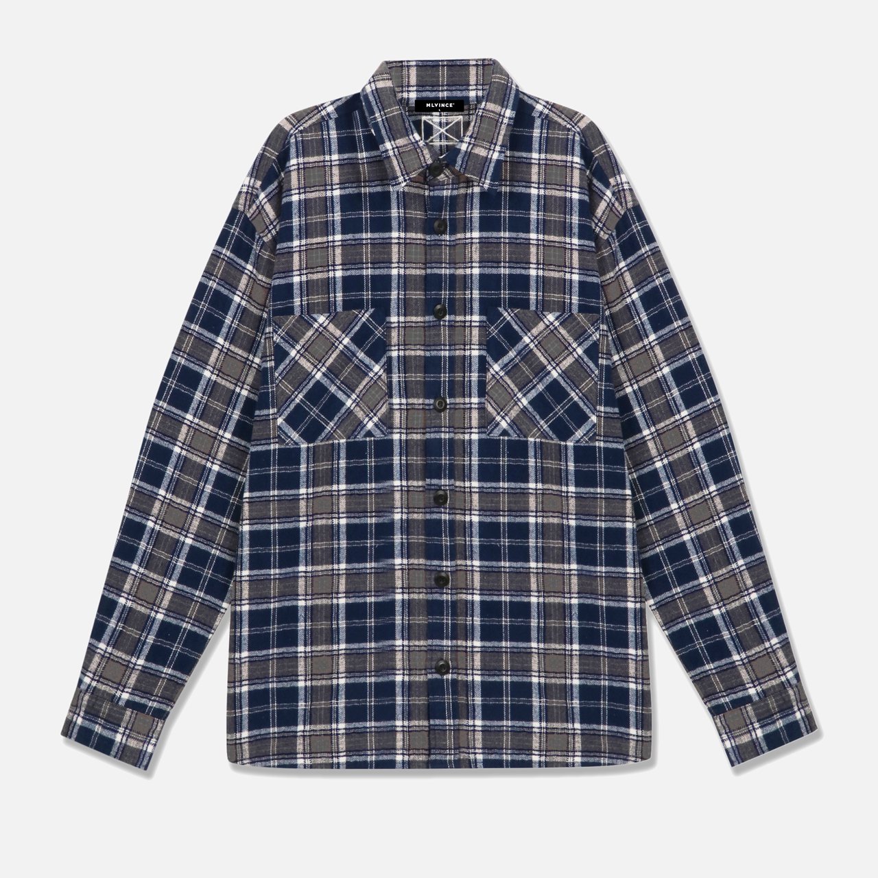 MLVINCE FLANNEL CHECK SHIRT