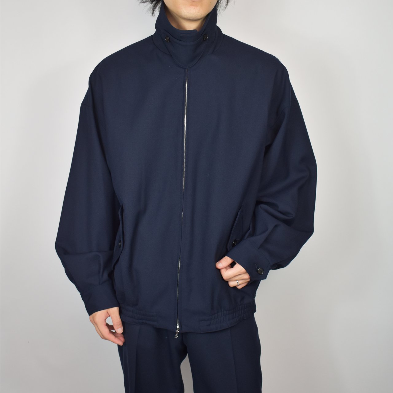 MARKAWARE (マーカウェア)｜WIDE SPORTS JACKET NAVY 正規取扱店 通販