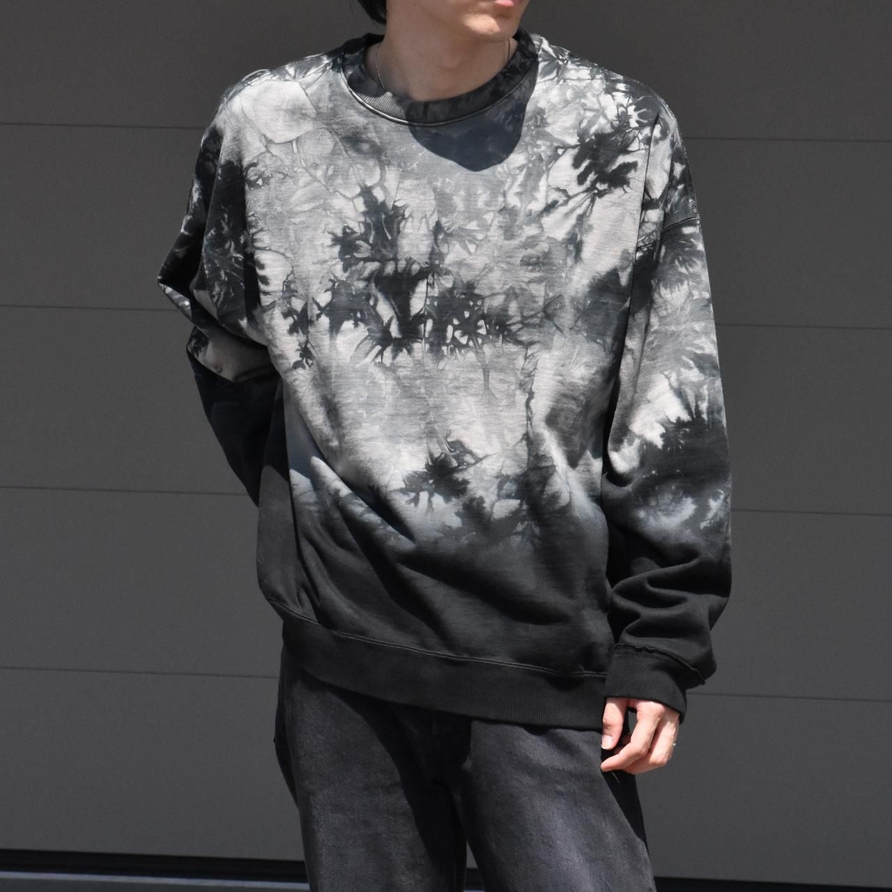 MARKAWARE (マーカウェア)｜HUGE SWEAT TIE DIE LIGHT GRAY 正規取扱店