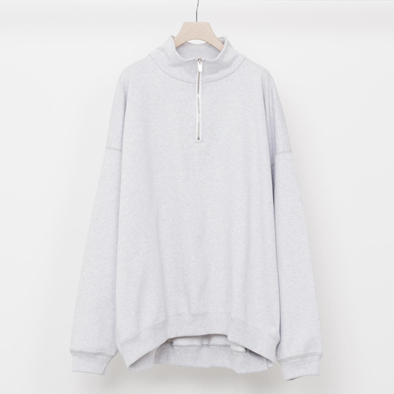 MARKAWARE (マーカウェア)｜QUATER ZIP PULL OVER ASH GRAY 正規取扱店