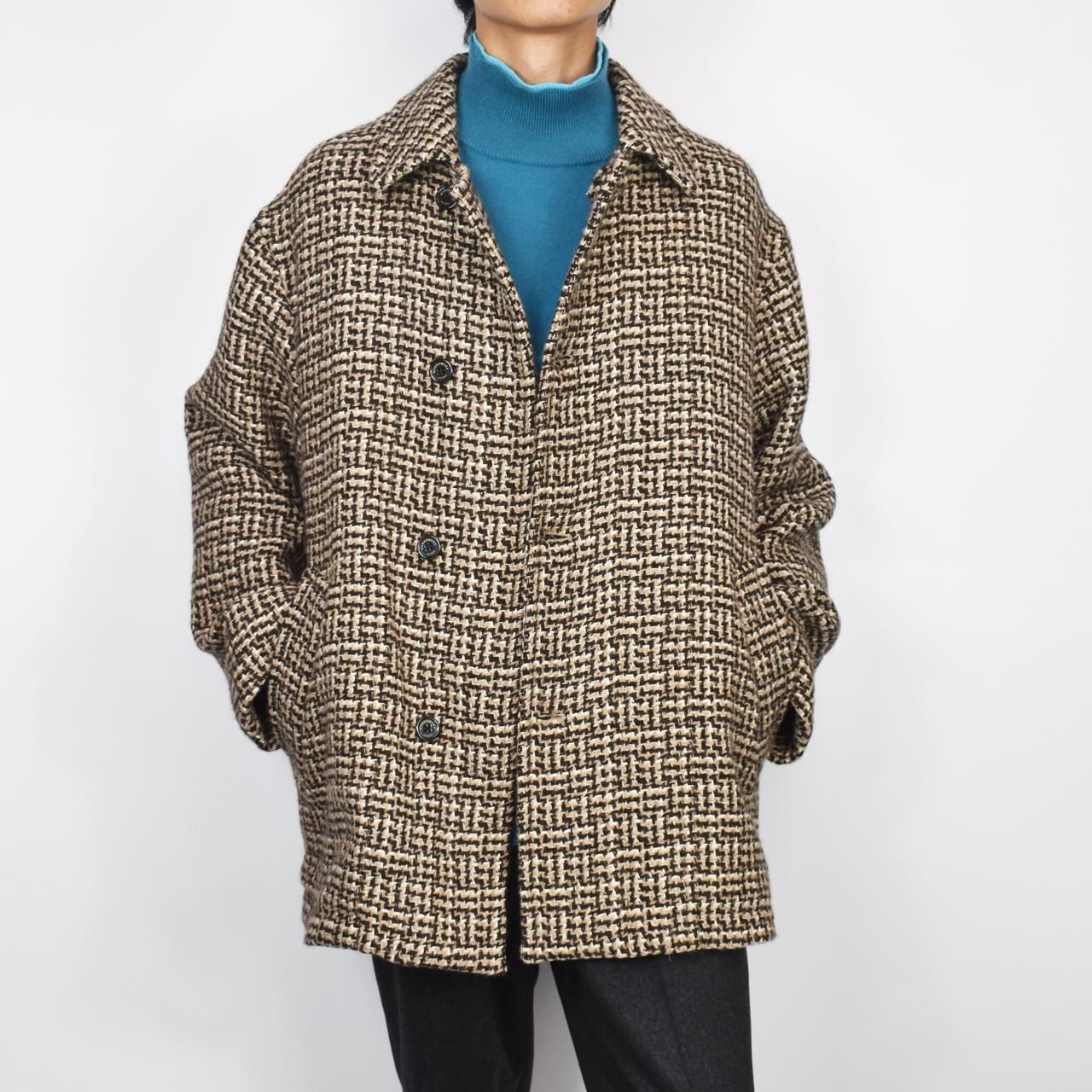 MARKAWARE (マーカウェア)23FW/秋冬
CAR COAT NATURAL COLOR MIX -NATURAL COLOR ALPACA TWEED-
