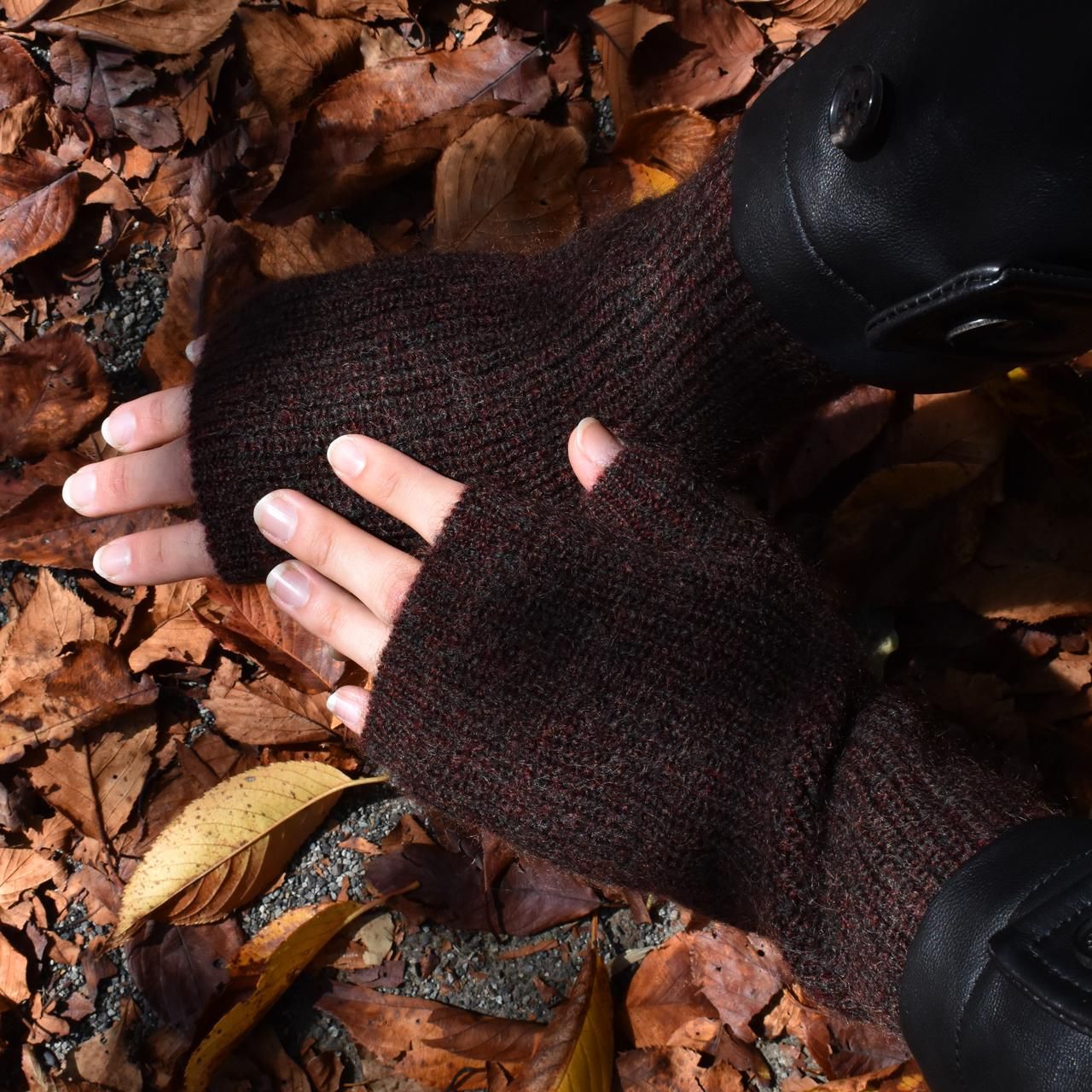 UNIVERSAL PRODUCTS (ユニバーサルプロダクツ) WOOL MOHAIR KNIT GLOVE 