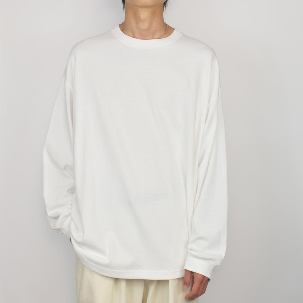 EVCON(エビコン)24SS/春夏
WIDE L/S TEE
233-91106
無地Tシャツ
長袖Tee
オーバーサイズ
1LDK
