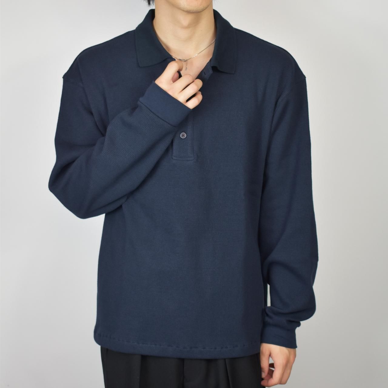 EVCON (エビコン)23FW/秋冬 POLO L/S SHIRTS