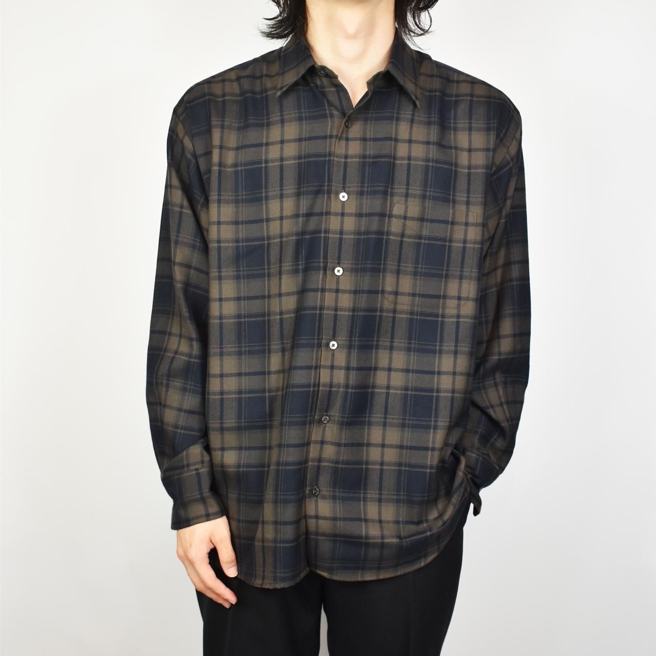 MARKAWARE (マーカウェア)｜COMFORT FIT SHIRTS BROWN CHECK 正規取扱