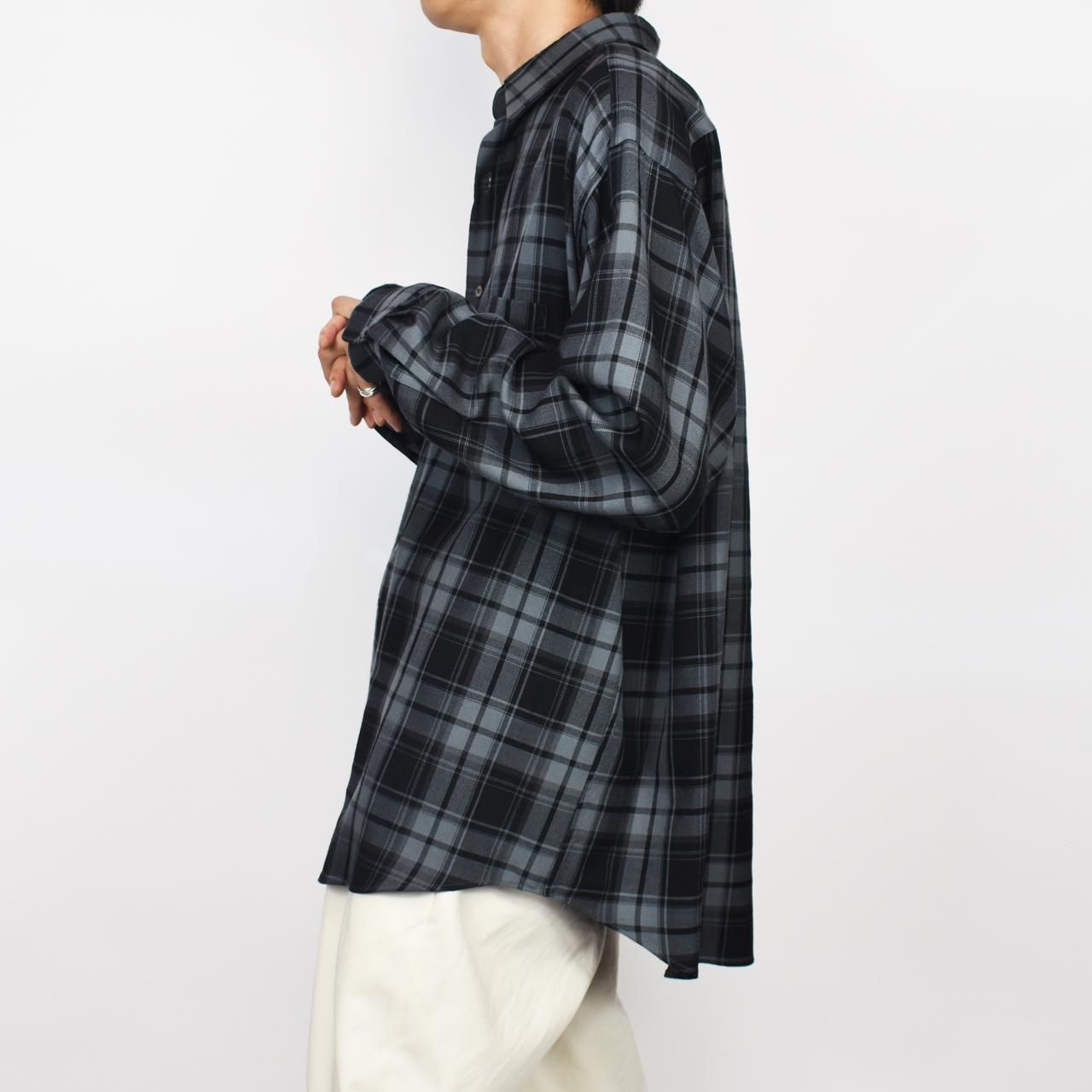 MARKAWARE (マーカウェア)｜COMFORT FIT SHIRTS BLUE CHECK 正規取扱店