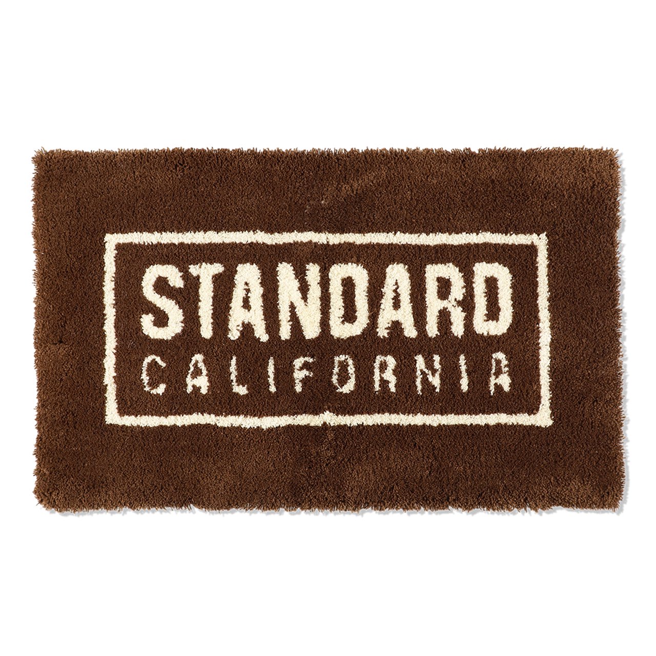 <img class='new_mark_img1' src='https://img.shop-pro.jp/img/new/icons57.gif' style='border:none;display:inline;margin:0px;padding:0px;width:auto;' />STANDARD CALIFORNIA ( ե˥)Box Logo Rug Mat Brown