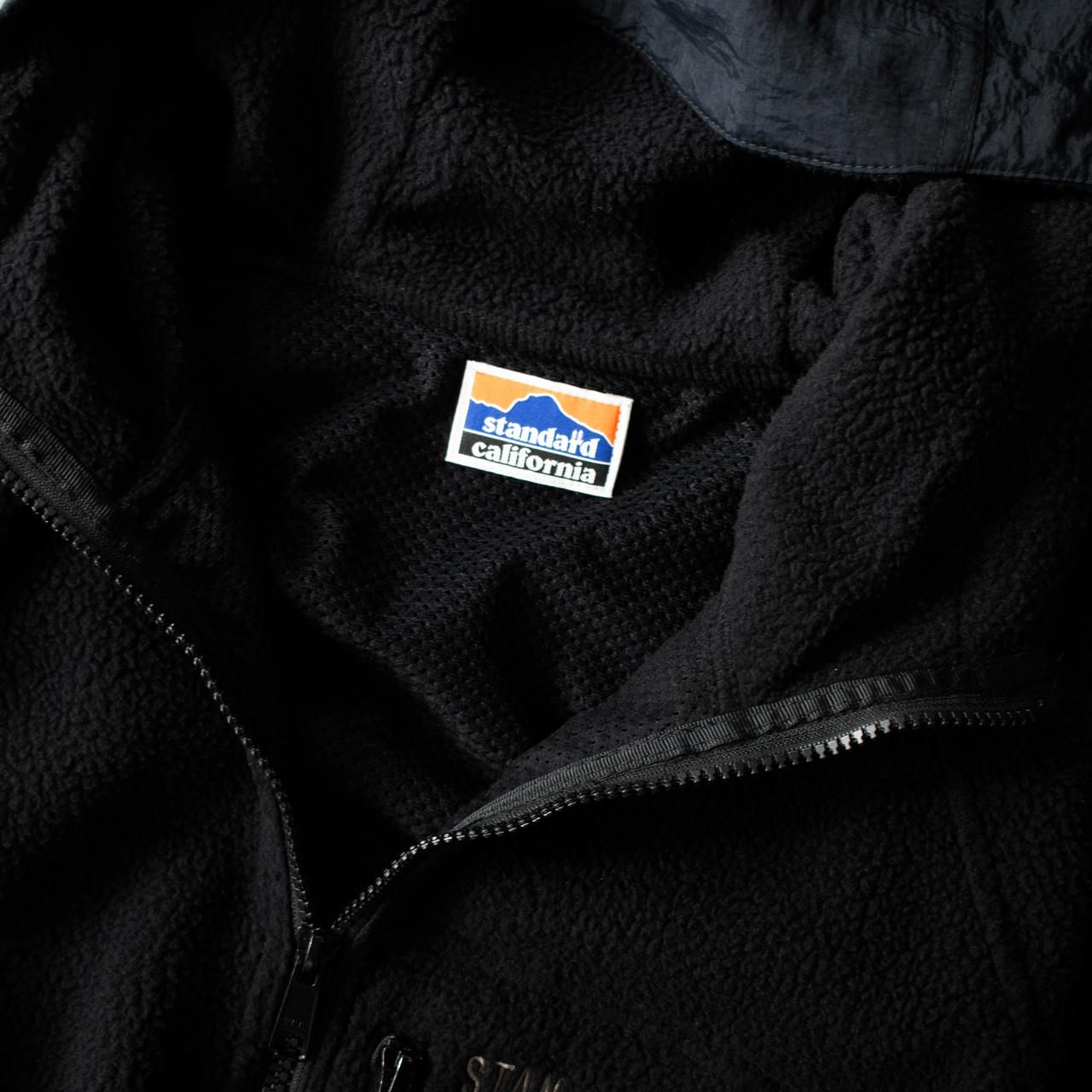 STANDARD CALIFORNIA (スタンダード カリフォルニア)2023AAW/秋冬 Polartec Fleece Jacket Black