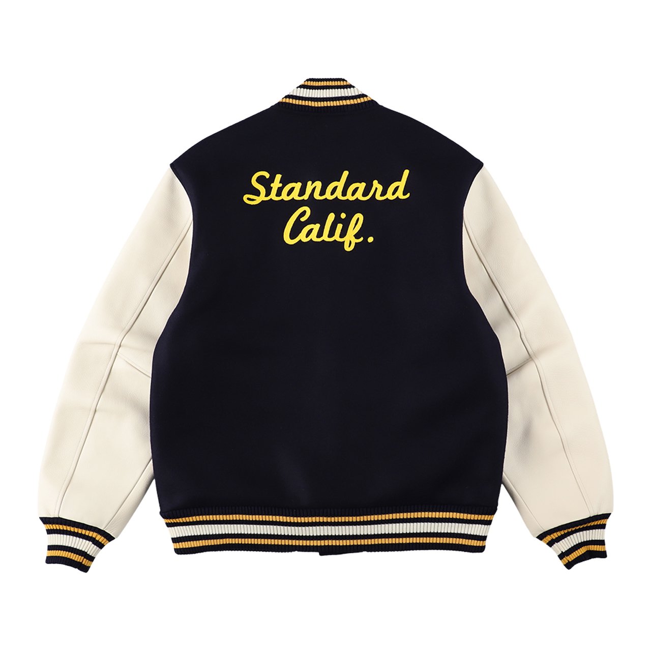 STANDARD CALIFORNIA (スタンダード カリフォルニア)23fw/秋冬
Varsity Jacket Navy
刺繡あり
