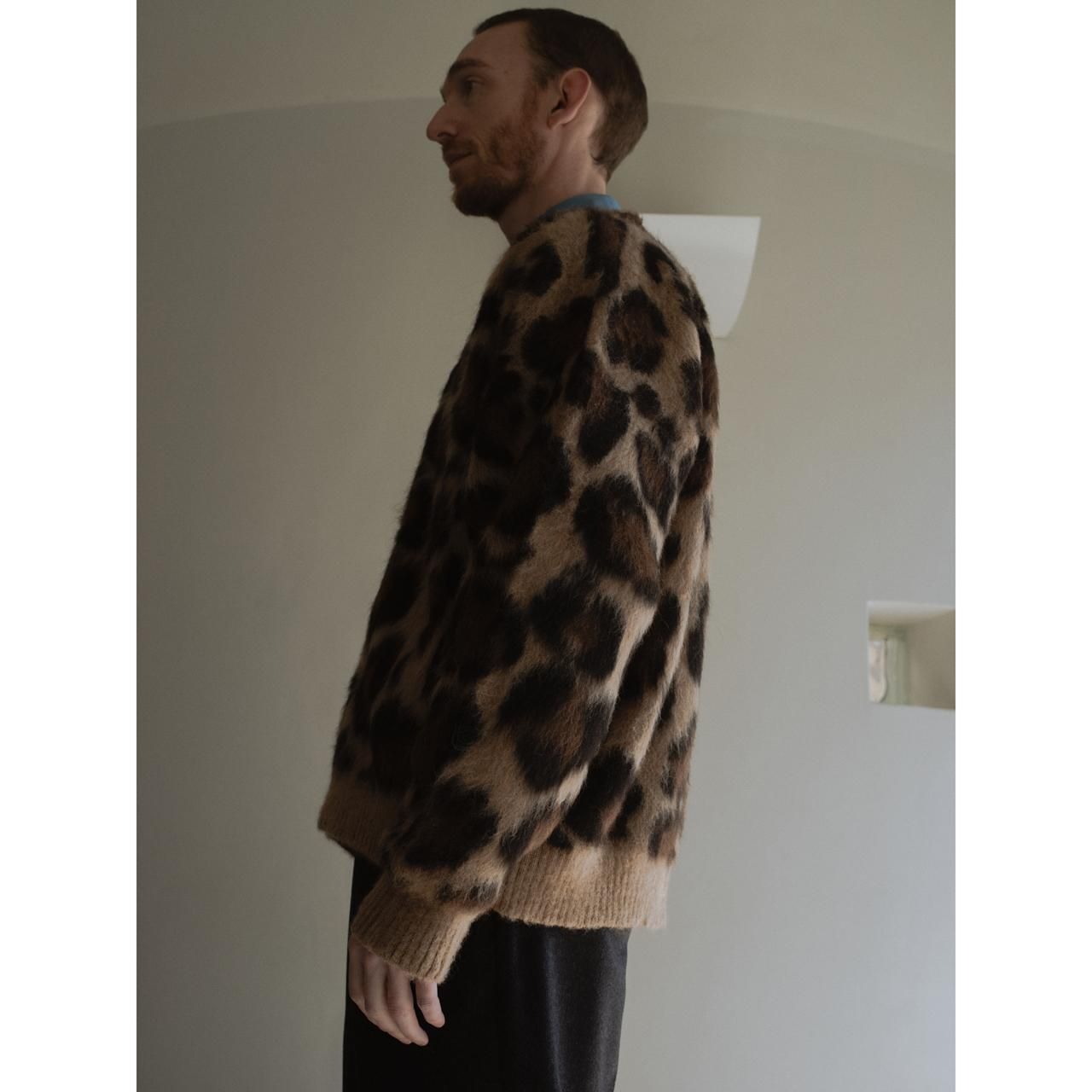 MARKAWARE (マーカウェア)23AW/秋冬
JAGUAR JACQUARD CARDIGAN -NATURAL COLOR ALPACA-