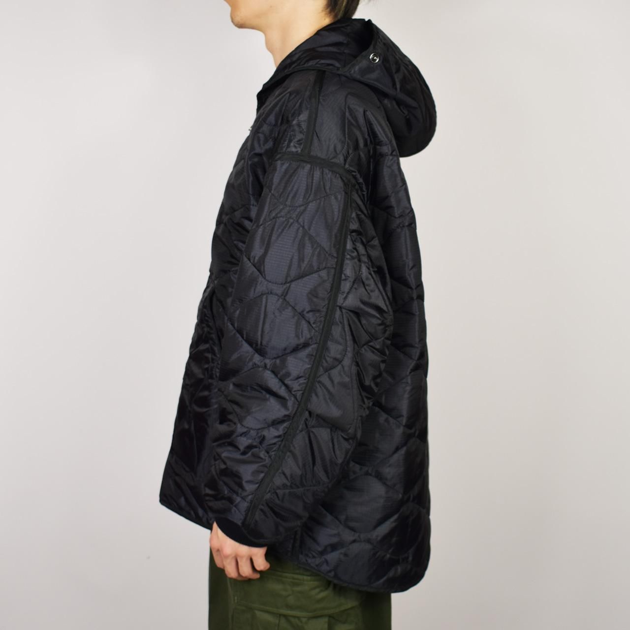 marka (マーカ)23FW/秋冬 LINING SNOW PARKA BLACK -RECYCLE NYLON TUSSER-