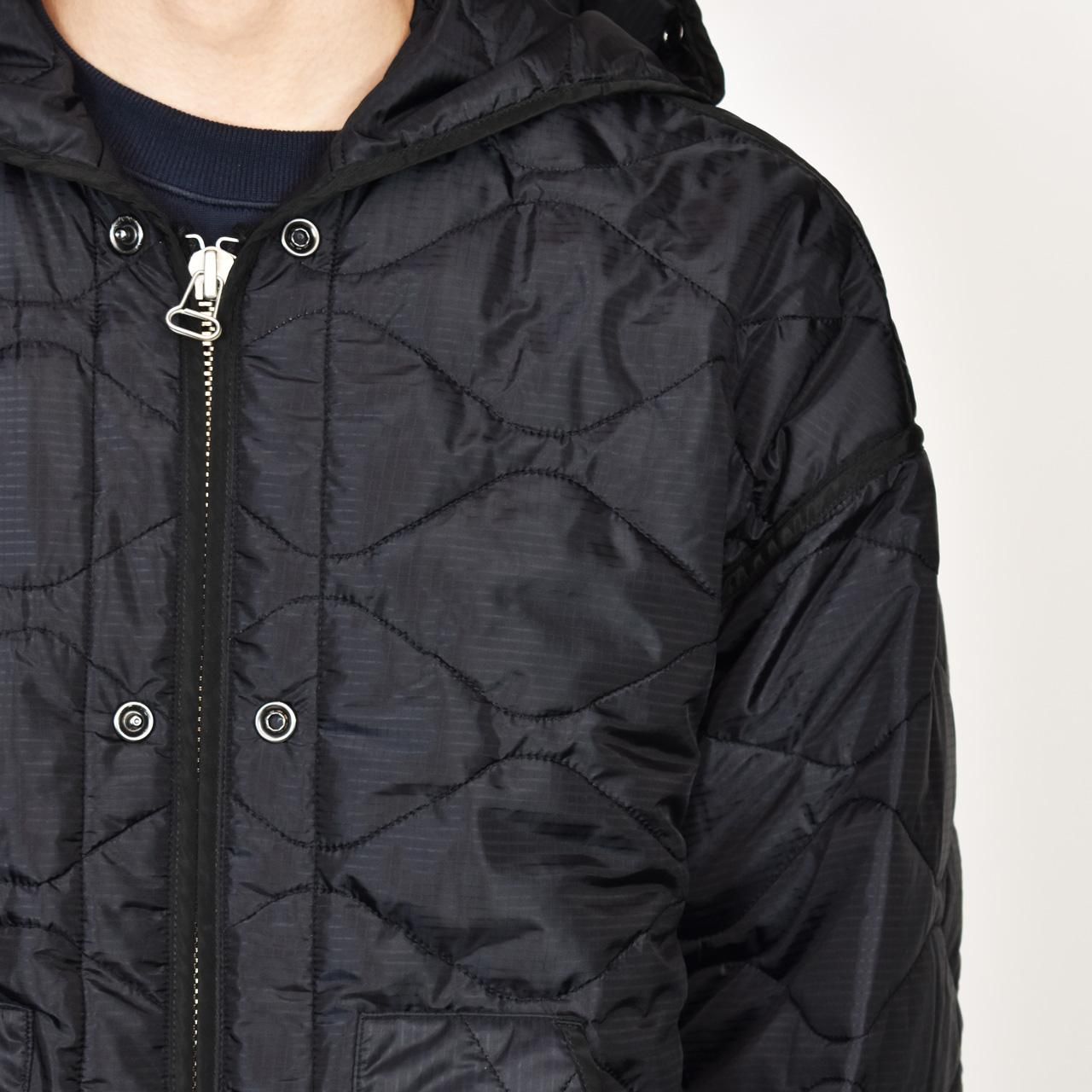 marka (マーカ)23FW/秋冬 LINING SNOW PARKA BLACK -RECYCLE NYLON TUSSER-