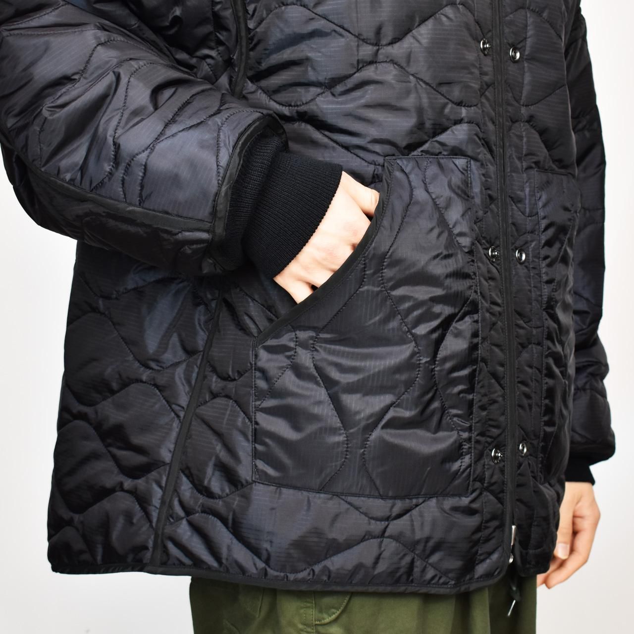 marka (マーカ)23FW/秋冬 LINING SNOW PARKA BLACK -RECYCLE NYLON TUSSER-