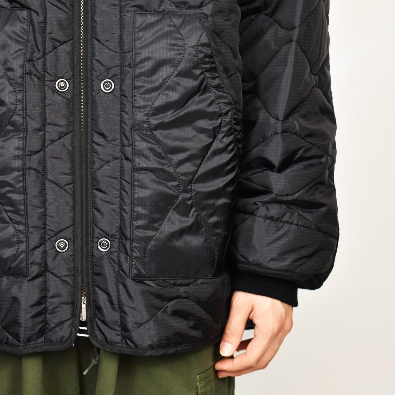 marka (マーカ)23FW/秋冬 LINING SNOW PARKA BLACK -RECYCLE NYLON TUSSER-