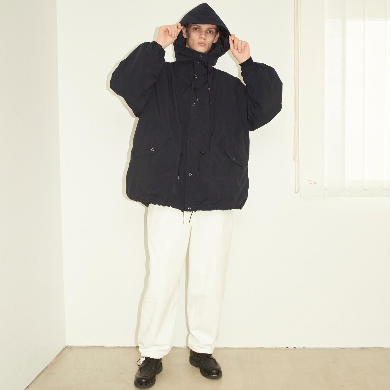 marka (マーカ)23FW/秋冬
LINING SNOW PARKA BLACK -RECYCLE NYLON TUSSER-
スノーパーカー