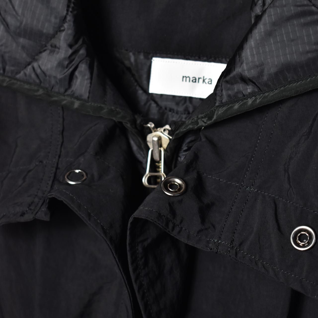 marka (マーカ)23FW/秋冬 LINING SNOW PARKA BLACK -RECYCLE NYLON TUSSER-