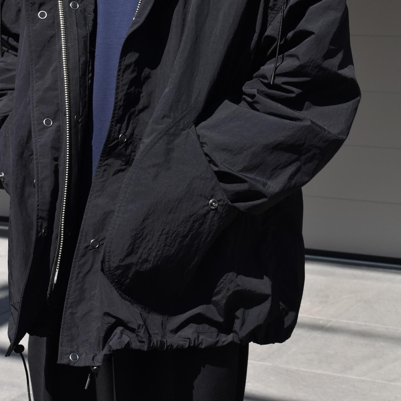 marka (マーカ)23FW/秋冬
LINING SNOW PARKA BLACK -RECYCLE NYLON TUSSER-
スノーパーカー