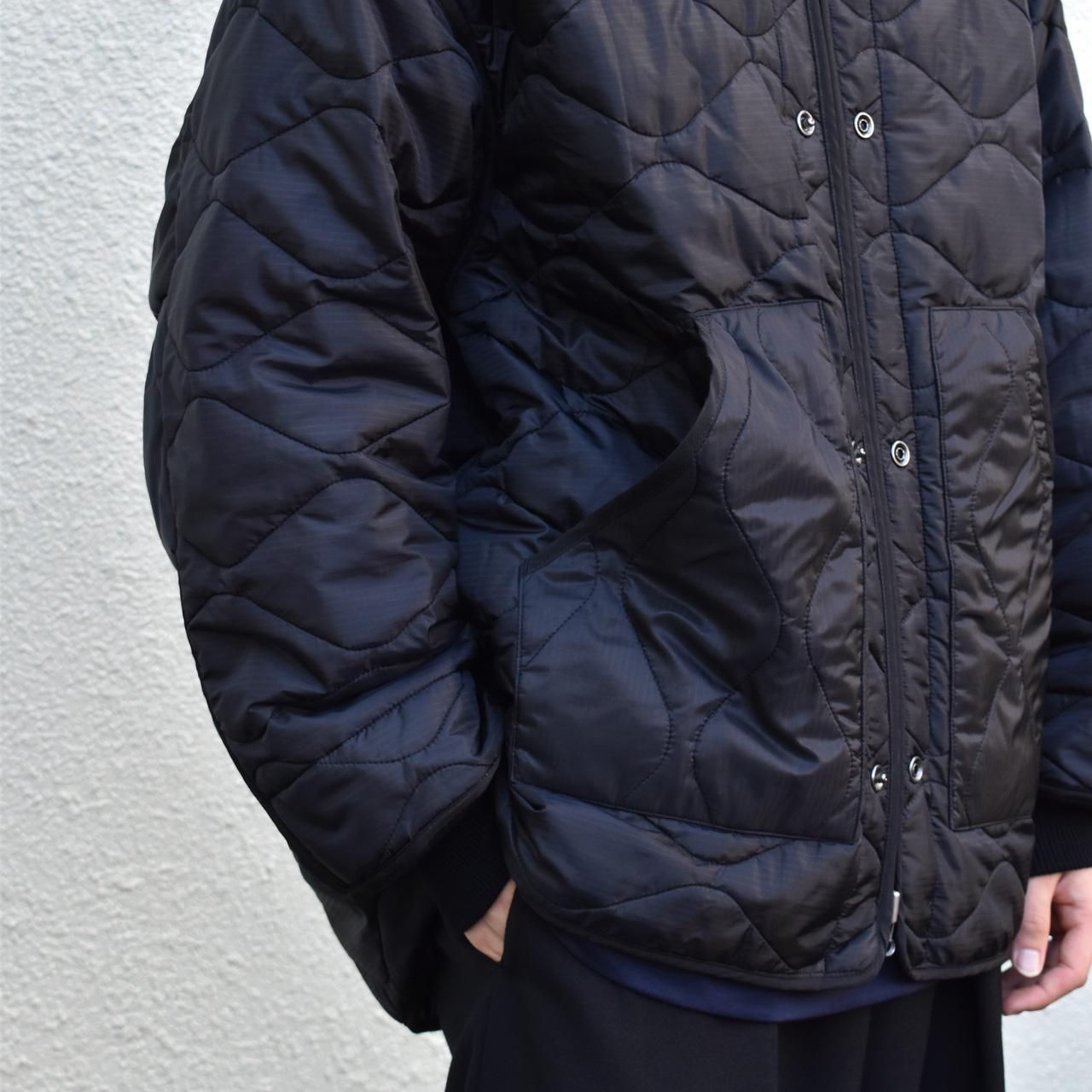 marka (マーカ)23FW/秋冬 LINING SNOW PARKA BLACK -RECYCLE NYLON TUSSER-