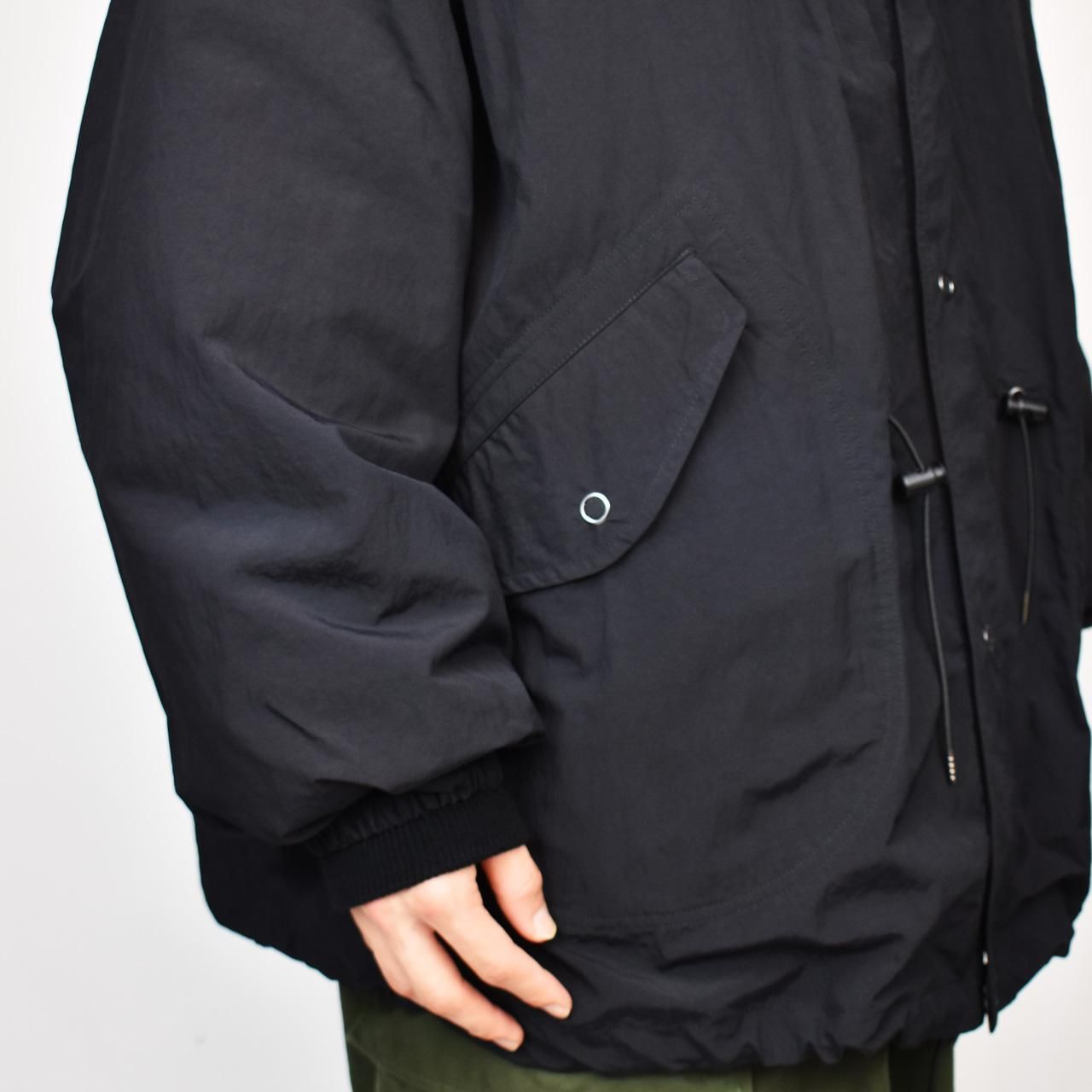 marka (マーカ)23FW/秋冬 LINING SNOW PARKA BLACK -RECYCLE NYLON TUSSER-