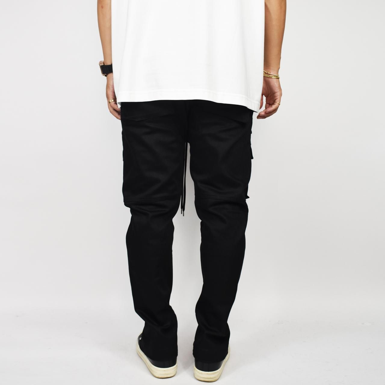 LAid Back Multi Pocket Cargo BLACK