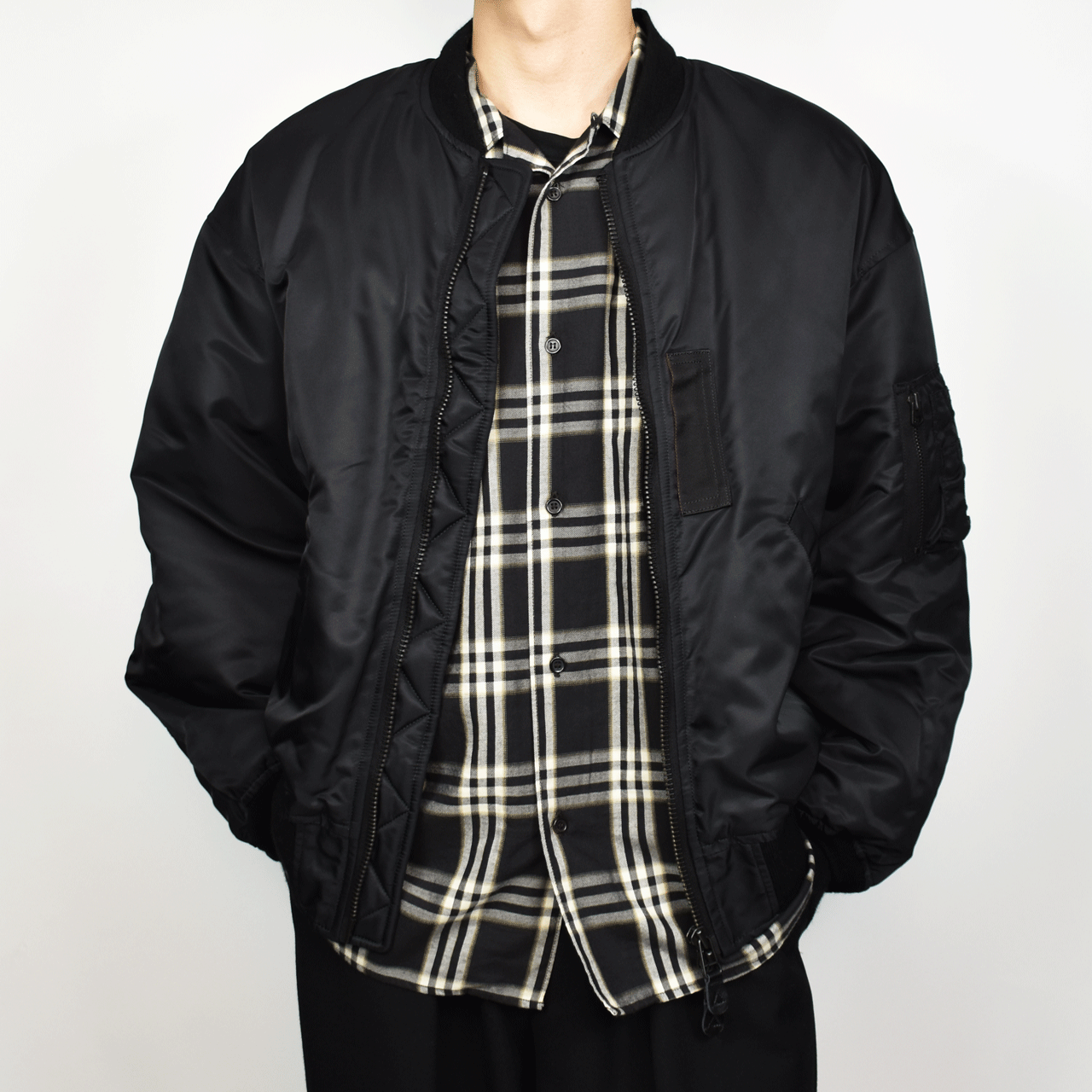 marka (マーカ)AW/秋冬
MA-1 BLACK -66NAYLON TWILL-
