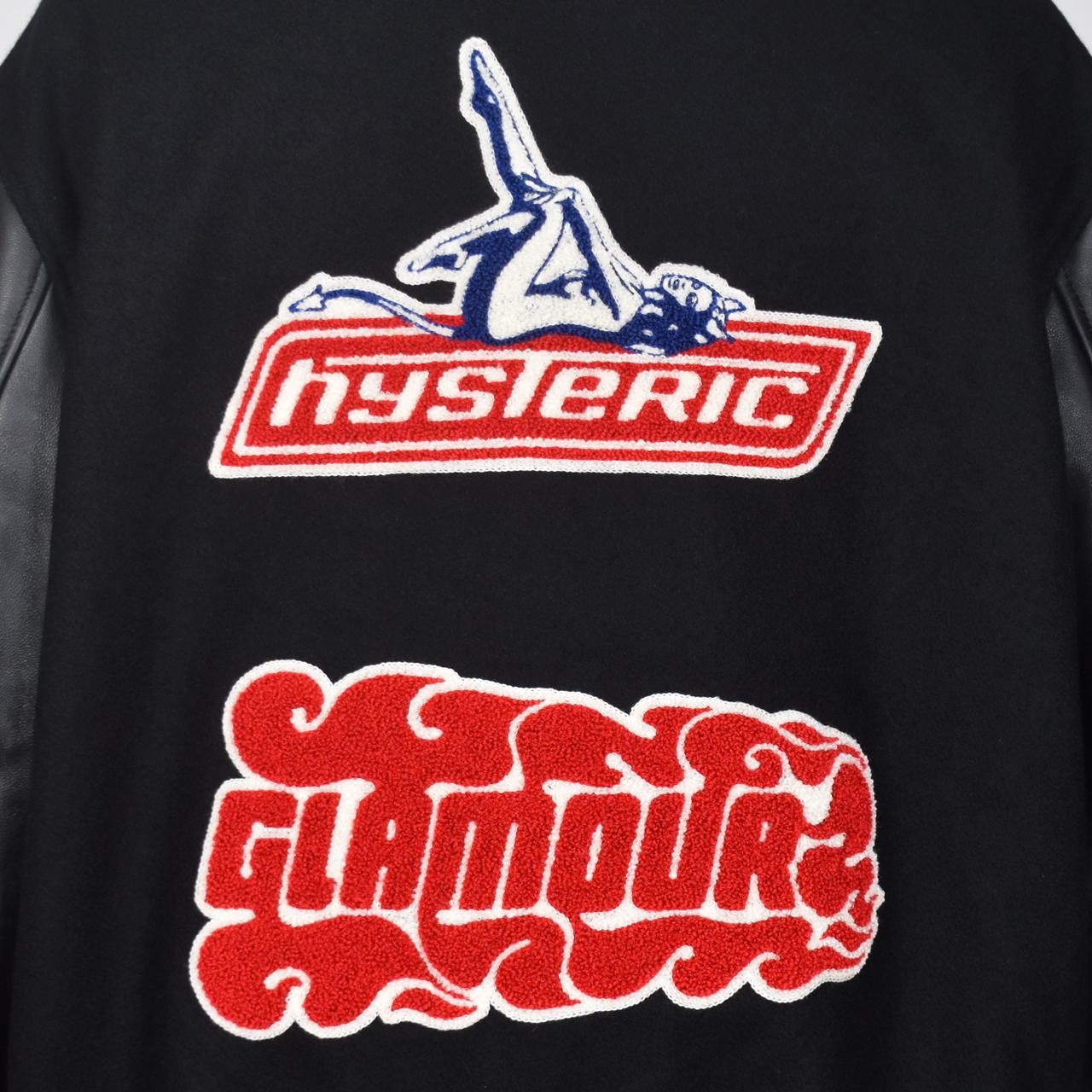 HYSTERIC GLAMOUR (ヒステリックグラマー)23AW/秋冬
MOTOR CITY FEVER スタジャン ブラック
