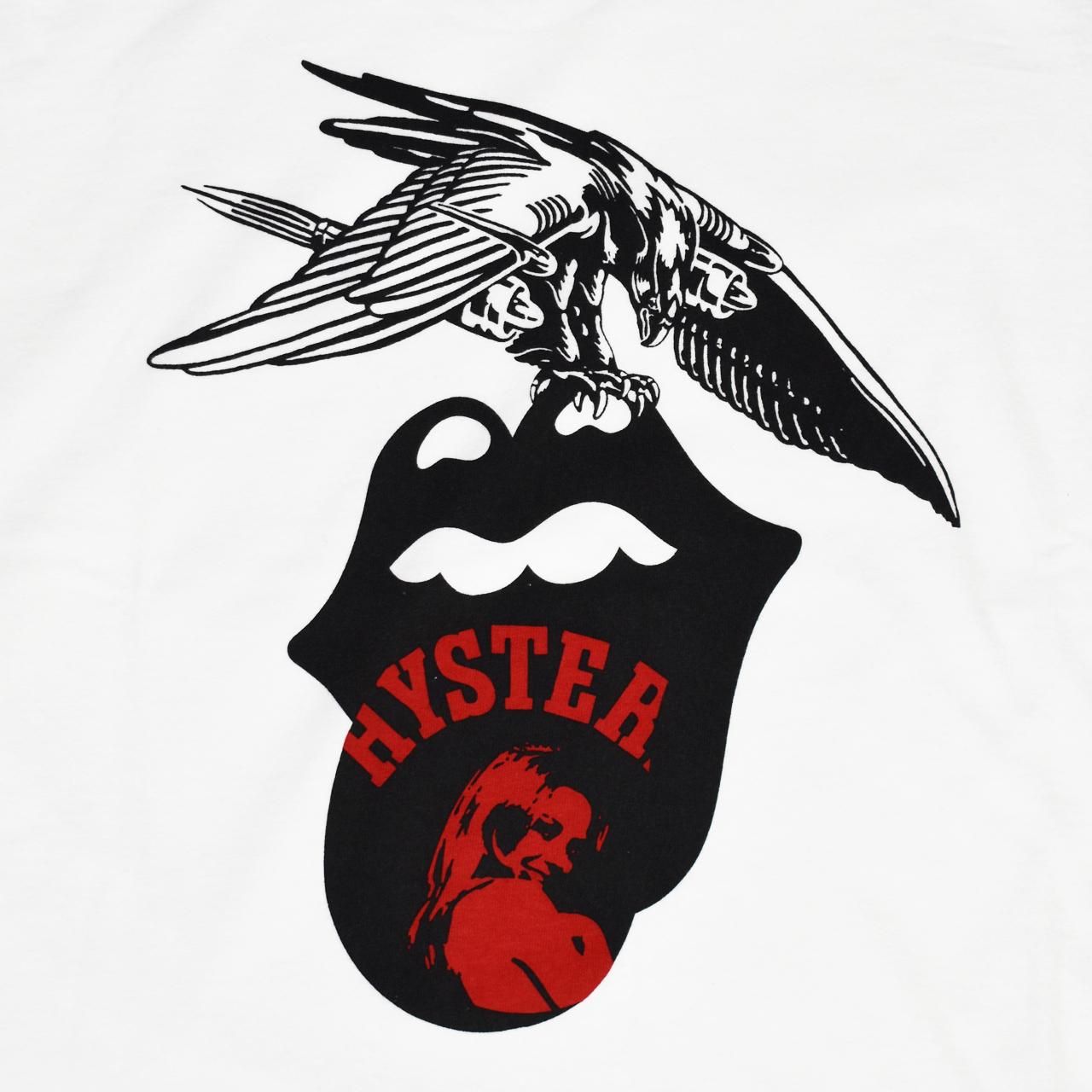 HYSTERIC GLAMOUR×THE ROLLING STONES 
STONES 1975 七分袖Tシャツヒステリックグラマー
ローリングストーンズ