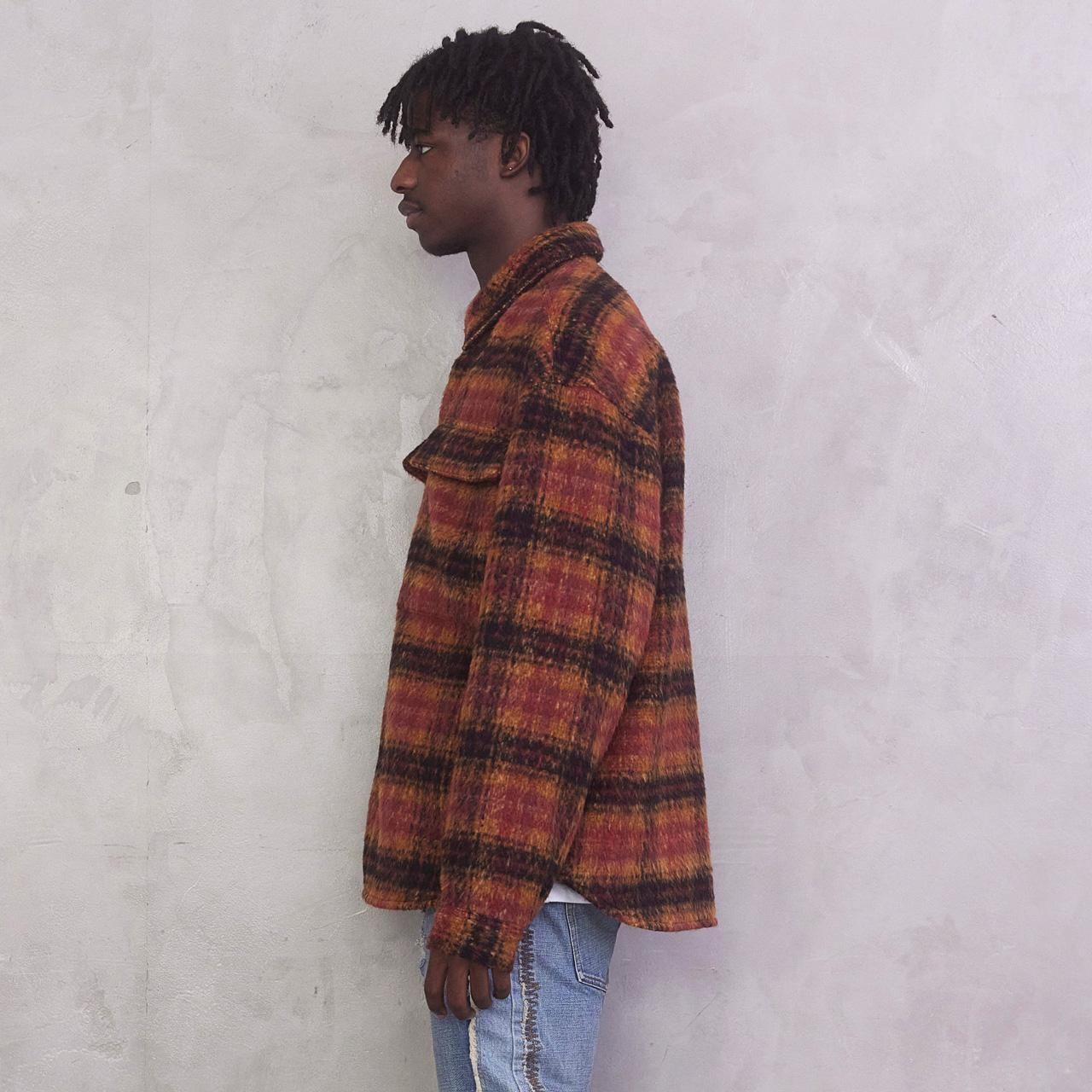 MLVINCE (メルヴィンス) | OVERSIZED CHECK JACKET