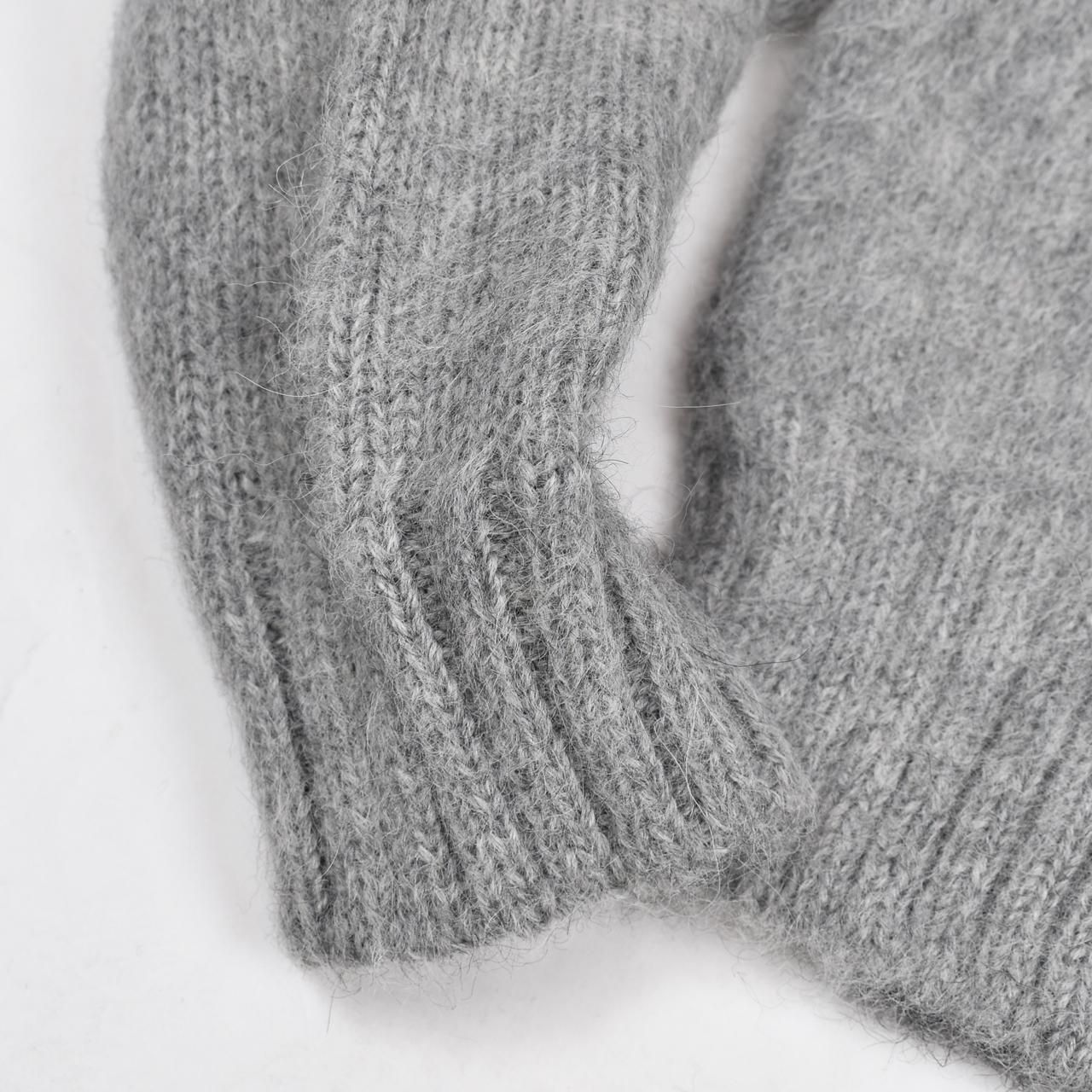 MARKAWARE (マーカウェア)23AW/秋冬
STRATUM JUMPER GRAY -FINE ALPACA-
アルパカプルオーバーニット