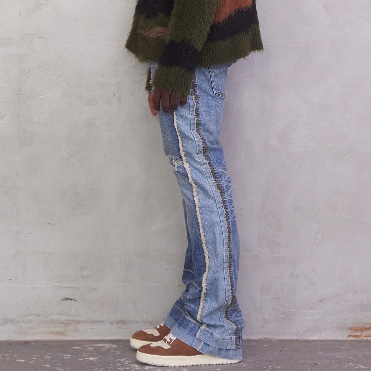 MLVINCE (メルヴィンス) 23AW/秋冬
DB FLARE JEANS INDIGO