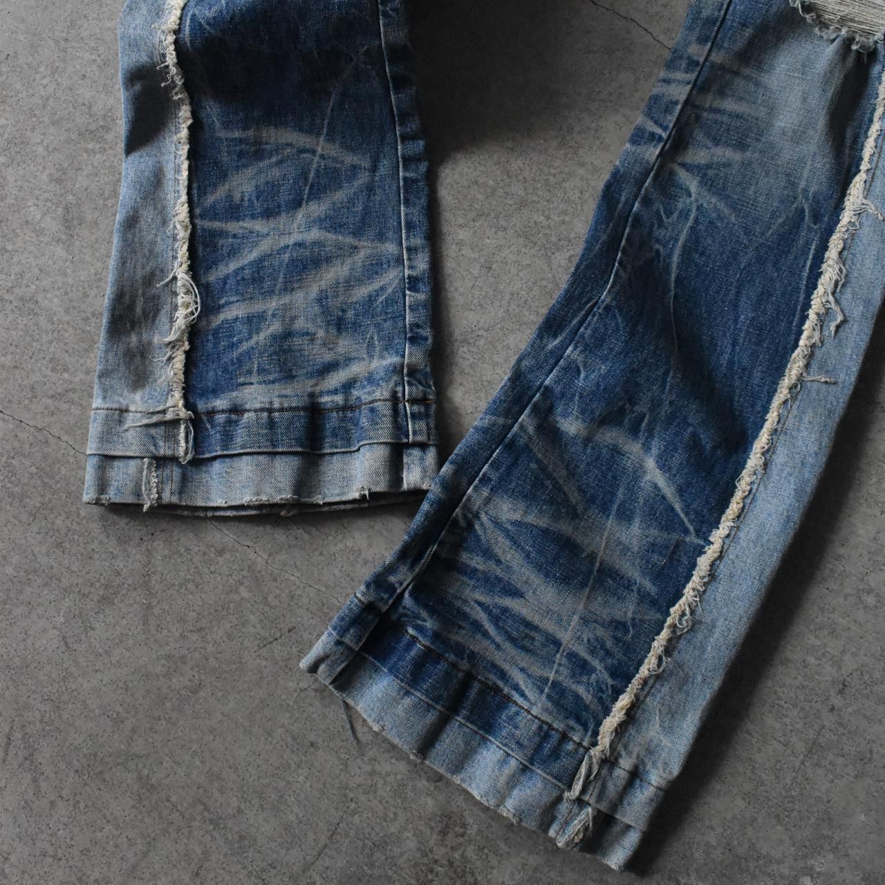 MLVINCE (メルヴィンス) 2023AW/秋冬DB FLARE JEANS INDIGO
