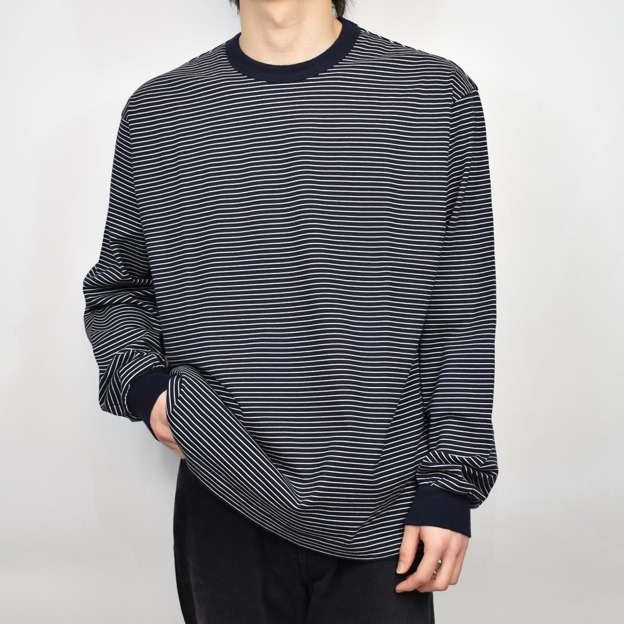 UNIVERSAL PRODUCTS. (ユニバーサルプロダクツ) 24SS/春夏
ORIGINAL BORDER LONG SLEEVE T-SHIRTS NAVY
ボーダーTシャツ