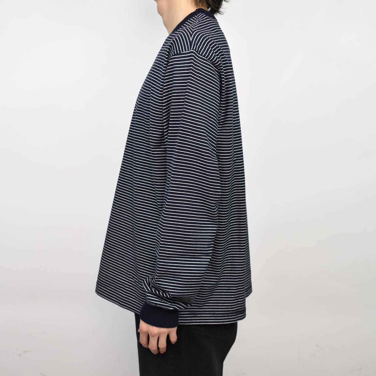 UNIVERSAL PRODUCTS. (ユニバーサルプロダクツ) 24SS/春夏
ORIGINAL BORDER LONG SLEEVE T-SHIRTS NAVY
ボーダーTシャツ