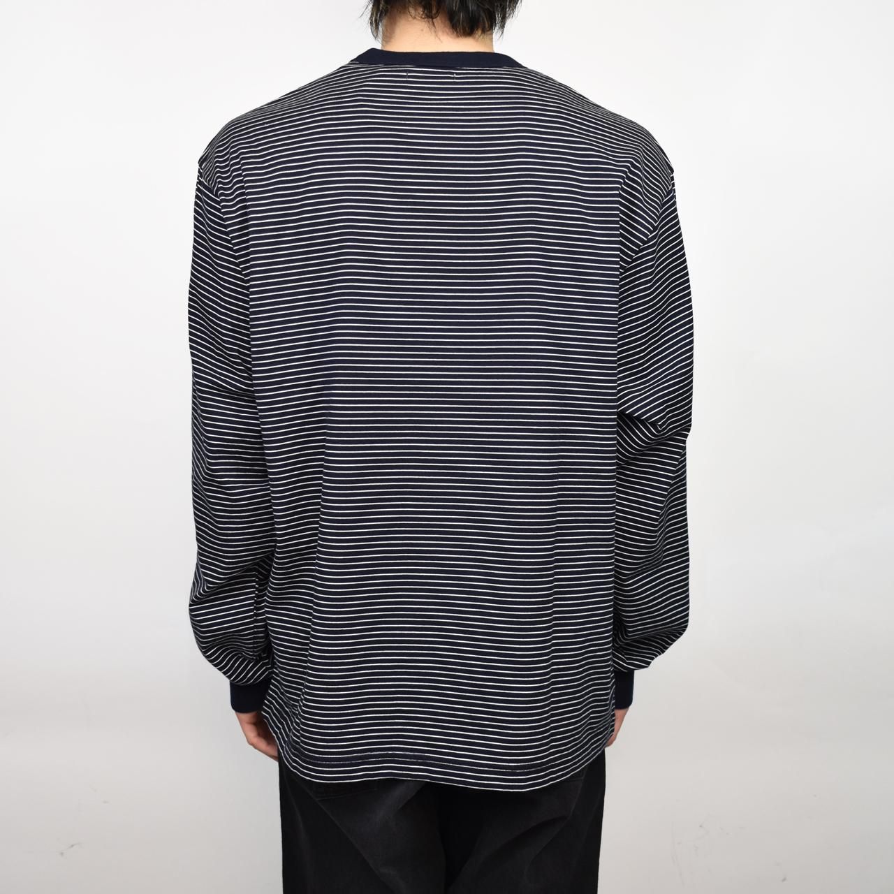 UNIVERSAL PRODUCTS. (ユニバーサルプロダクツ) 24SS/春夏
ORIGINAL BORDER LONG SLEEVE T-SHIRTS NAVY
ボーダーTシャツ